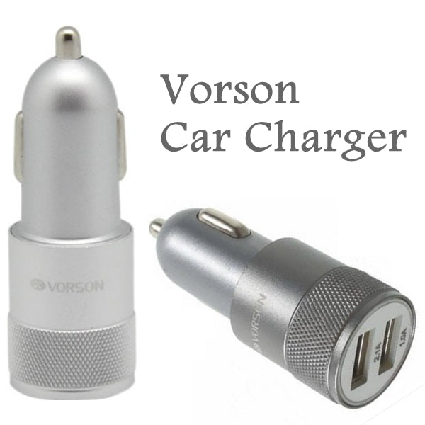 Mini double Ports USB, adaptateur de chargeur de voiture à charge rapide en alliage d'aluminium Mini double Ports USB, adaptateur de chargeur de voiture à charge rapide en alliage d'aluminium